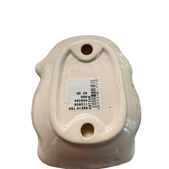 ND Hand Painted Penguin Plate Set Christmas Holiday Decor Ceramic 5 Inches - Picture 3 of 7